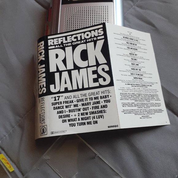 Rick James Reflections All the Greatest Hits Cassette Tape Tested - Picture 8 of 9